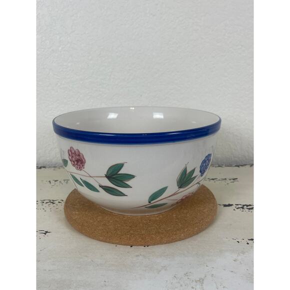 Ceramic Floral Serving Dinnerware Bowl - Picture 1 of 5